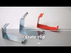 Standard- und OEM-Typen kundenspezifische Blechmetallverarbeitung Federrückhalt Kiste Clip Schnelle Freisetzung