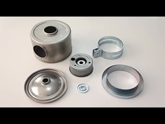 ISO Metallfabrik maßgeschneiderte Tiefenziehung #6 #8 #10 #12 Vollgröße Aluminium Jackenhalter Tiefenziehung