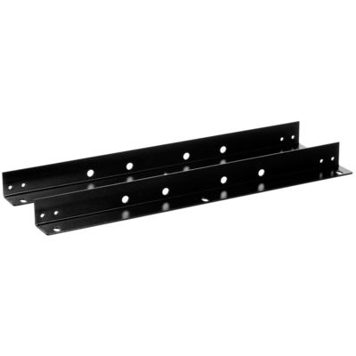 OEM ODM Custom Universal Wandmontage Soundbar-Raket Montage Halterungen Schwarzes Pulverbeschichtung Metallhalterung