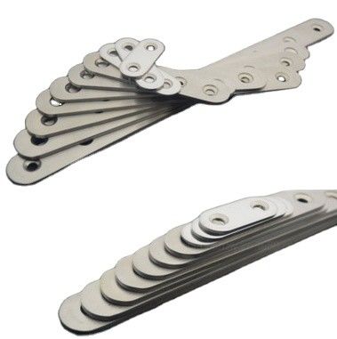 Edelstahl Kohlenstoffstahl Custom Stamping Dekorativ L-Form Metall Halterung Winkelhalterungen