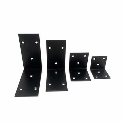 Edelstahl galvanisierter Stahl Tisch Custom Metall Halterung Rechtswinkel Eckhalterungen