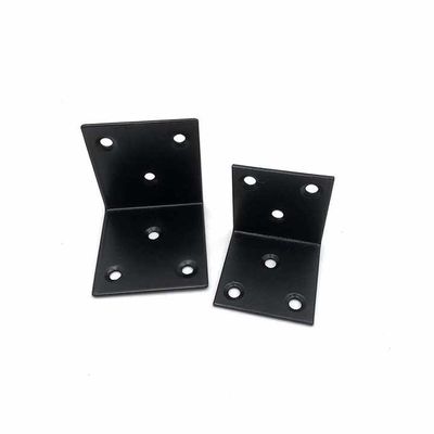 Edelstahl galvanisierter Stahl Tisch Custom Metall Halterung Rechtswinkel Eckhalterungen