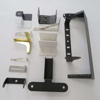ODM OEM Custom Metallhalterung Edelstahl Aluminium Schwarzbeschichtung