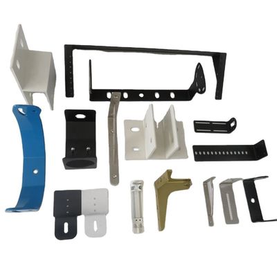 ODM OEM Custom Metallhalterung Edelstahl Aluminium Schwarzbeschichtung