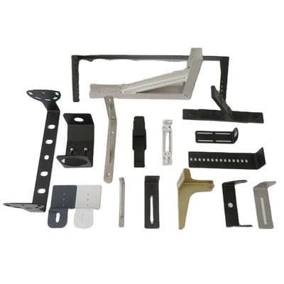 ODM OEM Custom Metallhalterung Edelstahl Aluminium Schwarzbeschichtung