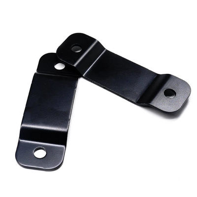 Bracket Clip - Anpassungsmetallstempelteile - Montage mit schwarzer Beschichtung