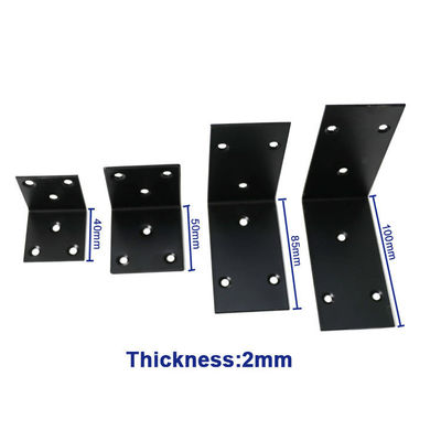 Edelstahl-Metall-Eckhalter-Halter galvanisierter Stahl-Tisch
