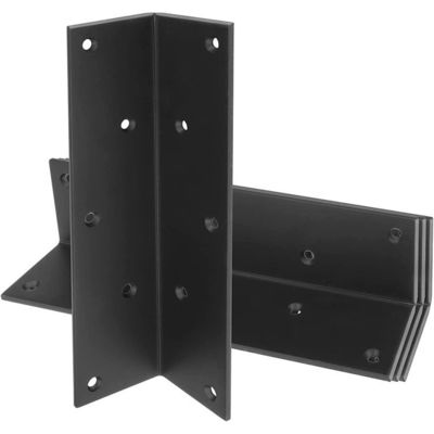 Edelstahl-Metall-Eckhalter-Halter galvanisierter Stahl-Tisch