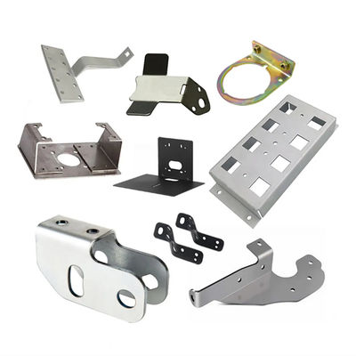 Anpassung von Aluminiumlegierungsblechen Metallstempelteile Biegen schwarze Oberflächenbehandlung Blechmetallherstellung