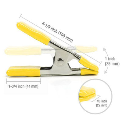 2/4/6 Zoll Federklemmen Multifunktionelle Holzbearbeitung Klemmen Ein Metall Federklemm
