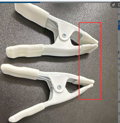 2 4 6 9 Zoll Mini Kleines Metall Feder Klammern Ein Typ Hochzeitskleid Klammer Weiß