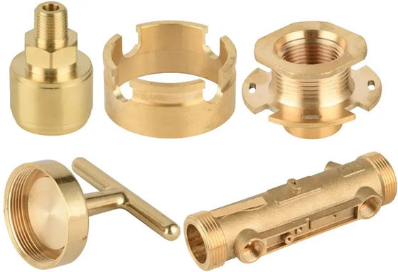 Stahl-Aluminium-Brass-CNC-Bearbeitungsteile Schmiede