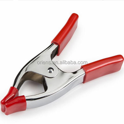 Metallfeder-Clip-Clamps 2 4 6 Zoll Feder-Zelt Krokodil-Clamps Spitzen-Mund Elektriker