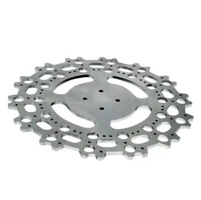 Laserschnitt-Metallteile mit schwarzer Pulverbeschichtung, Dickebereich 0,1 mm bis 20 mm, Präzisionsbearbeitung