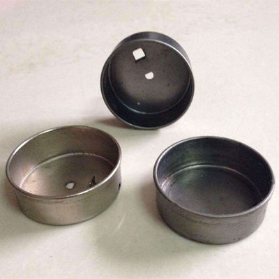 OEM-Pulverbeschichtete, schwarze, tief gezogene Metallstempelteile