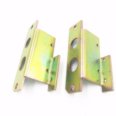 Anpassung von Aluminiumlegierungsblechen Metallstempelteile Biegen schwarze Oberflächenbehandlung Blechmetallherstellung
