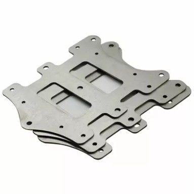 OEM angepasste hochpräzise Aluminium-Brass-Metallstempelteile Laserschneiden