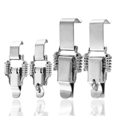 Anpassungsfähig 304 Edelstahl Flexible & Damping Toggle Schloss mit Selbsthaken für medizinische Ausrüstung & Fahrzeuge