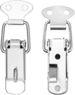 Edelstahl 304 Schalter Schlösser Nickelplattiert Zink Veredelung Federladen Box Klemm Schloss Hardware Produkt