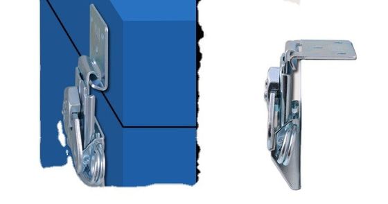 Anpassungsfähige Überwachungsausrüstung Hardware aus 304 Edelstahl Schließbare Schmetterlingsschalter Schlösser