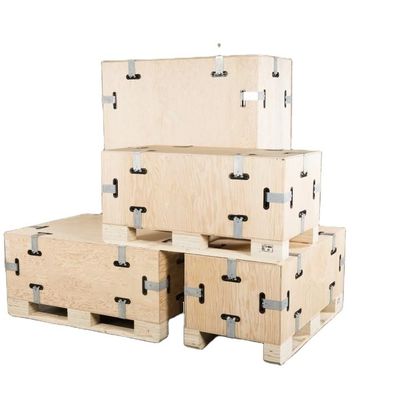Großhandel V-förmige Feder-Metall-Kisten-Clips Stempel-Clip-Teile Logistik Holzkisten Festzubehör