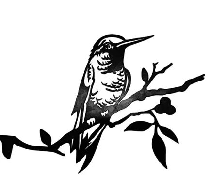 Laserschneidereien Metalldekorationen für Gartengärten Ornamente mit individueller Farbe