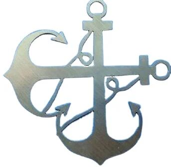 Laserschneidereien Metalldekorationen für Gartengärten Ornamente mit individueller Farbe