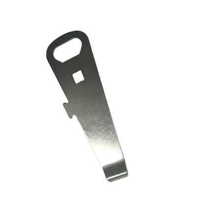Factory Hot Sale Custom Stainless Iron Sublimation Blank Metal Flat Beer Bottle Opener